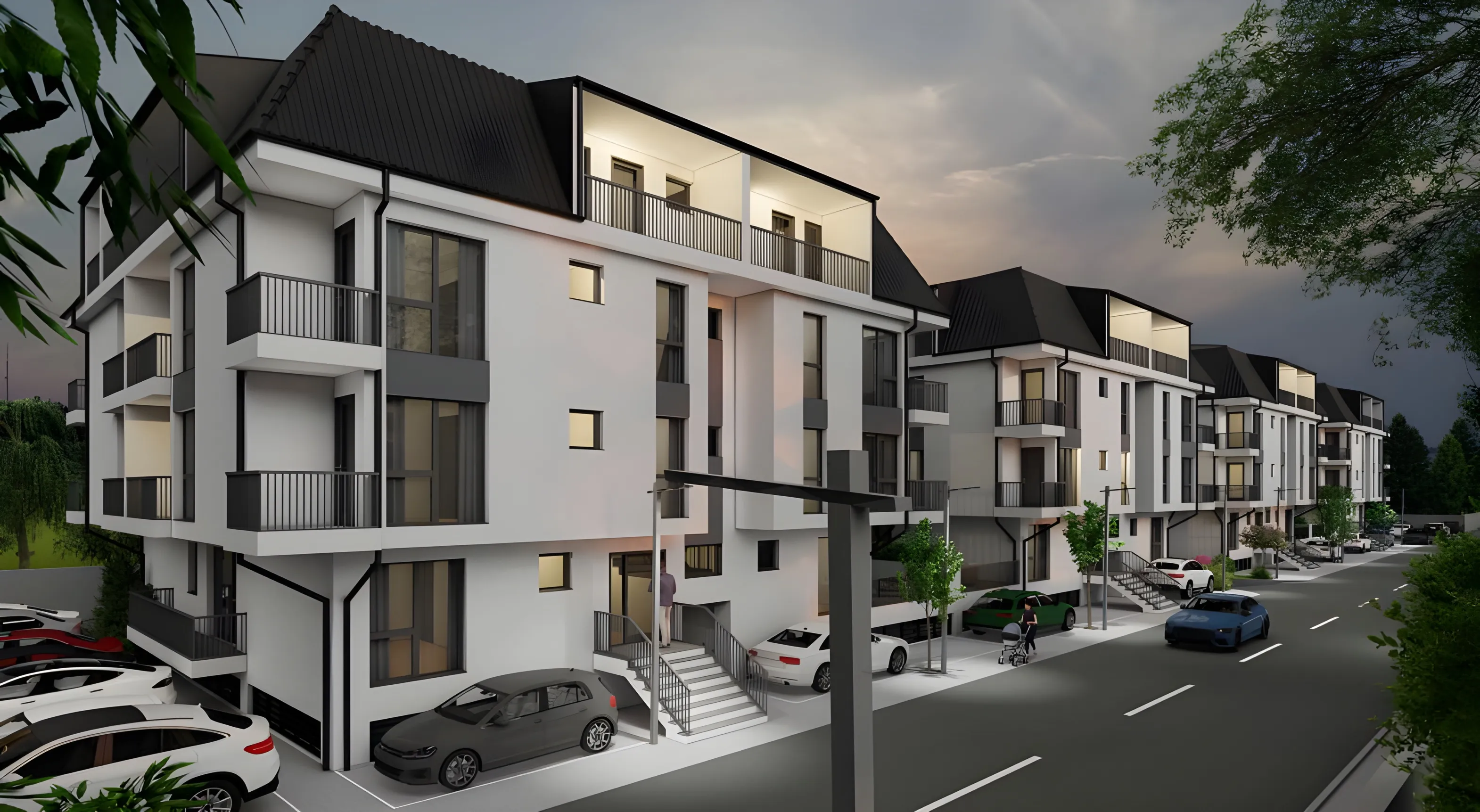 Randare Complex Brătianu Residence