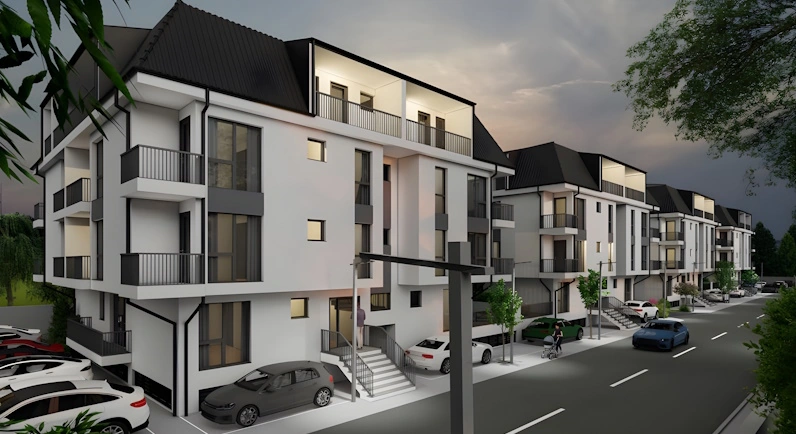 Imagine cu Complexul Brătianu Residence